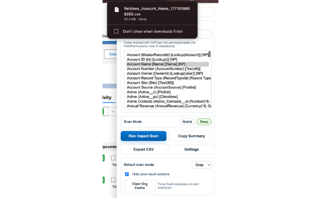 FieldLens for Salesforce screenshot 4